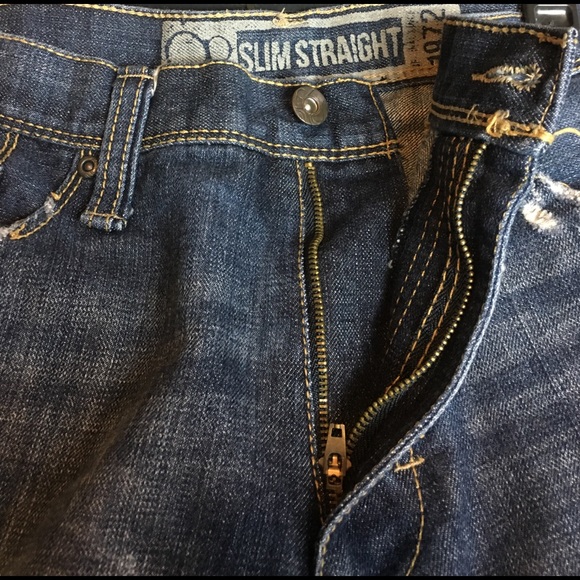 OP | Ripped Distressed Denim Cutoff Shorts - Picture 6 of 7